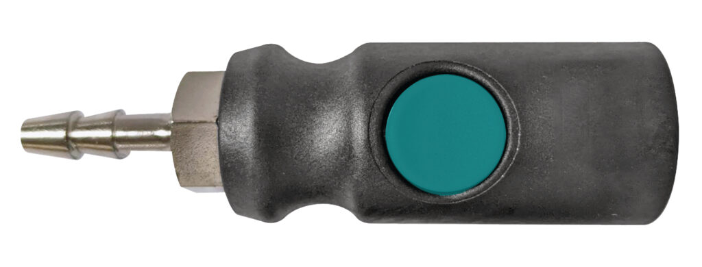 BEZPIECZNE SZYBKOZŁĄCZE NA WĄŻ [Z PRZYCISKIEM]