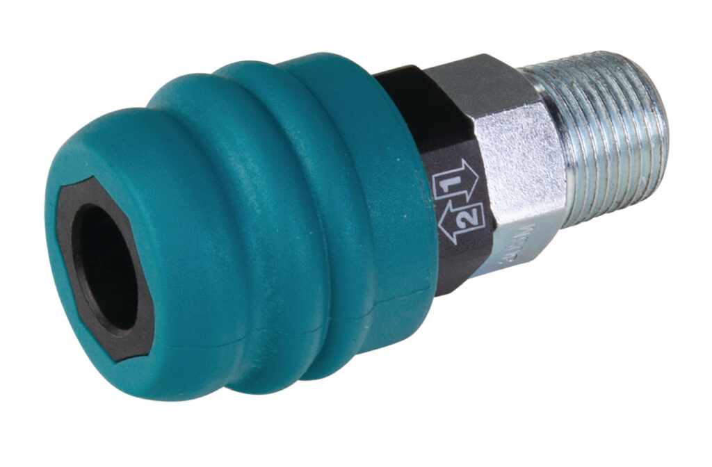 BEZPIECZNE SZYBKOZŁĄCZE Z GWINTEM ZEWNĘTRZNYM