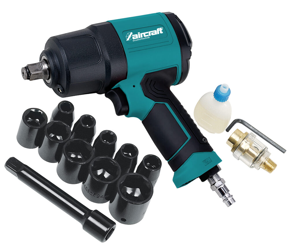 KLUCZ UDAROWY Z NASADKAMI 1/2″