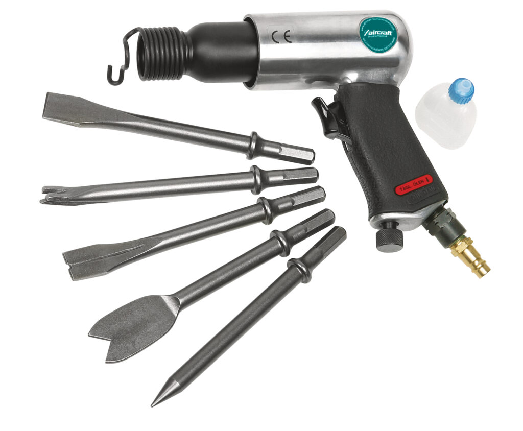 MŁOTEK KUJĄCY MHU Z ZESTAWEM DŁUT