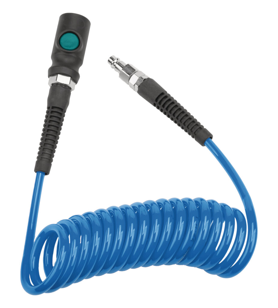 WĄŻ SPIRALNY POLIURETAN + 5x8mm